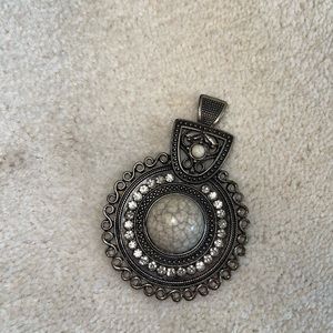 Gorgeous large stone pendant